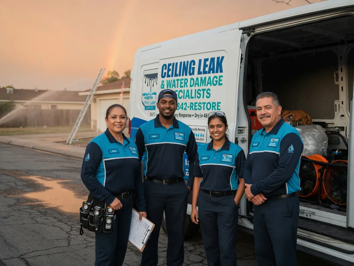 Ceiling Leak Cleanup company in Fishertown, PA